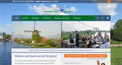 Desktop Screenshot of partyboot.nl