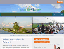 Tablet Screenshot of partyboot.nl
